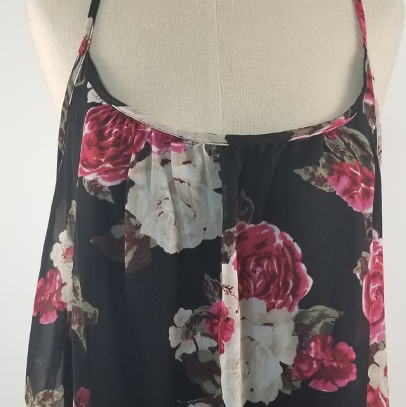 Feathers multicolor flower dress small - Picture 6 of 6